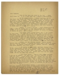 Hunter Thompson Letter Signed -- ''...The RD [Rum Diary] is almost there. I can hardly believe it, but feel certain it will never be published. No matter. Just to finish the bastard is enough...''